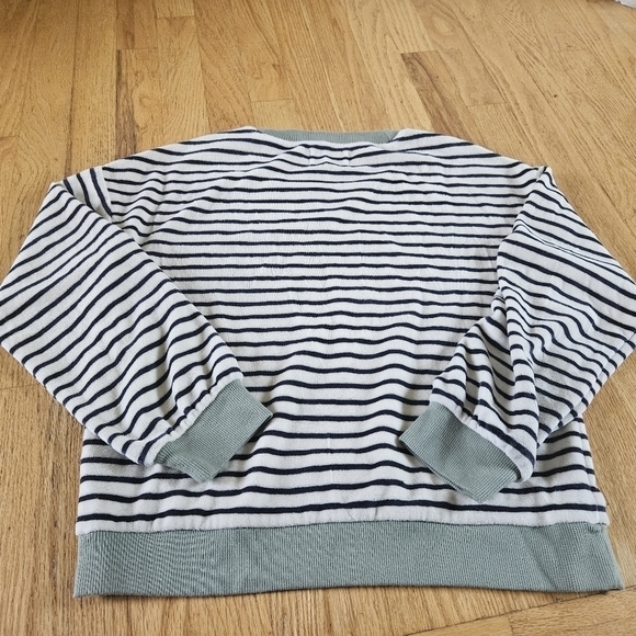 Madewell MWL Velour Crewneck Sweatshirt - Picture 4 of 7